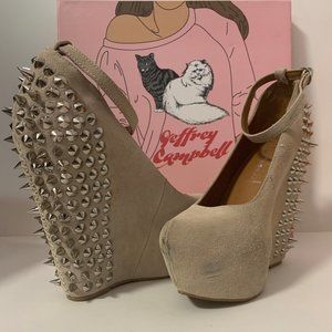 SEXY spiked wedges Jeffrey Campbell style- Aubrey